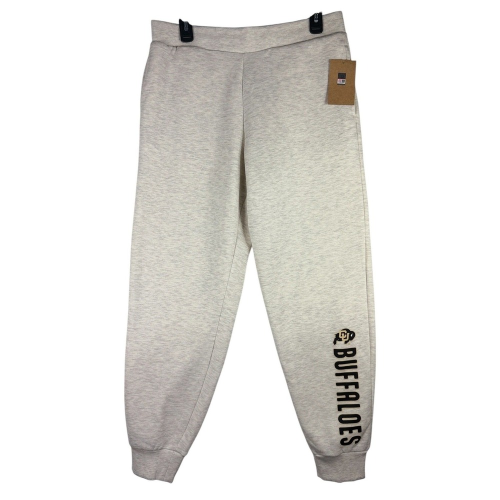 Rivalry Threads Colorado Buffaloes Youth M Oatmeal Heather Jogger Sweatpants NWT
